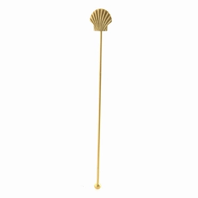 Gold Shell Stirer Barware sale online