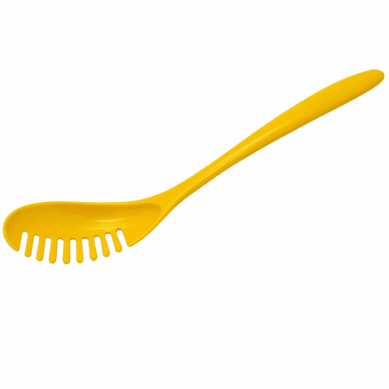Gourmac 12-Inch Melamine Pasta Server Spaghetti Fork & Strainer