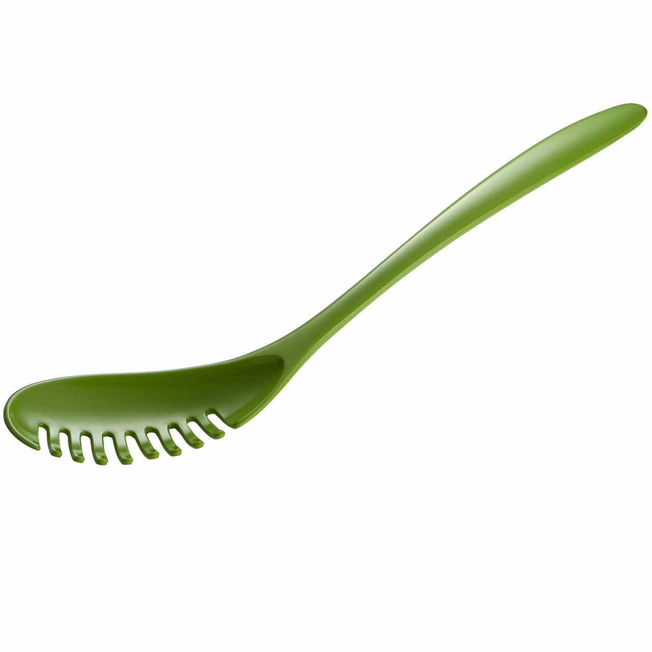 Gourmac 12-Inch Melamine Pasta Server Spaghetti Fork & Strainer