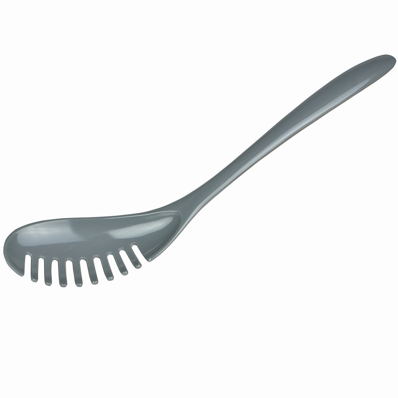 Gourmac 12-Inch Melamine Pasta Server Spaghetti Fork & Strainer