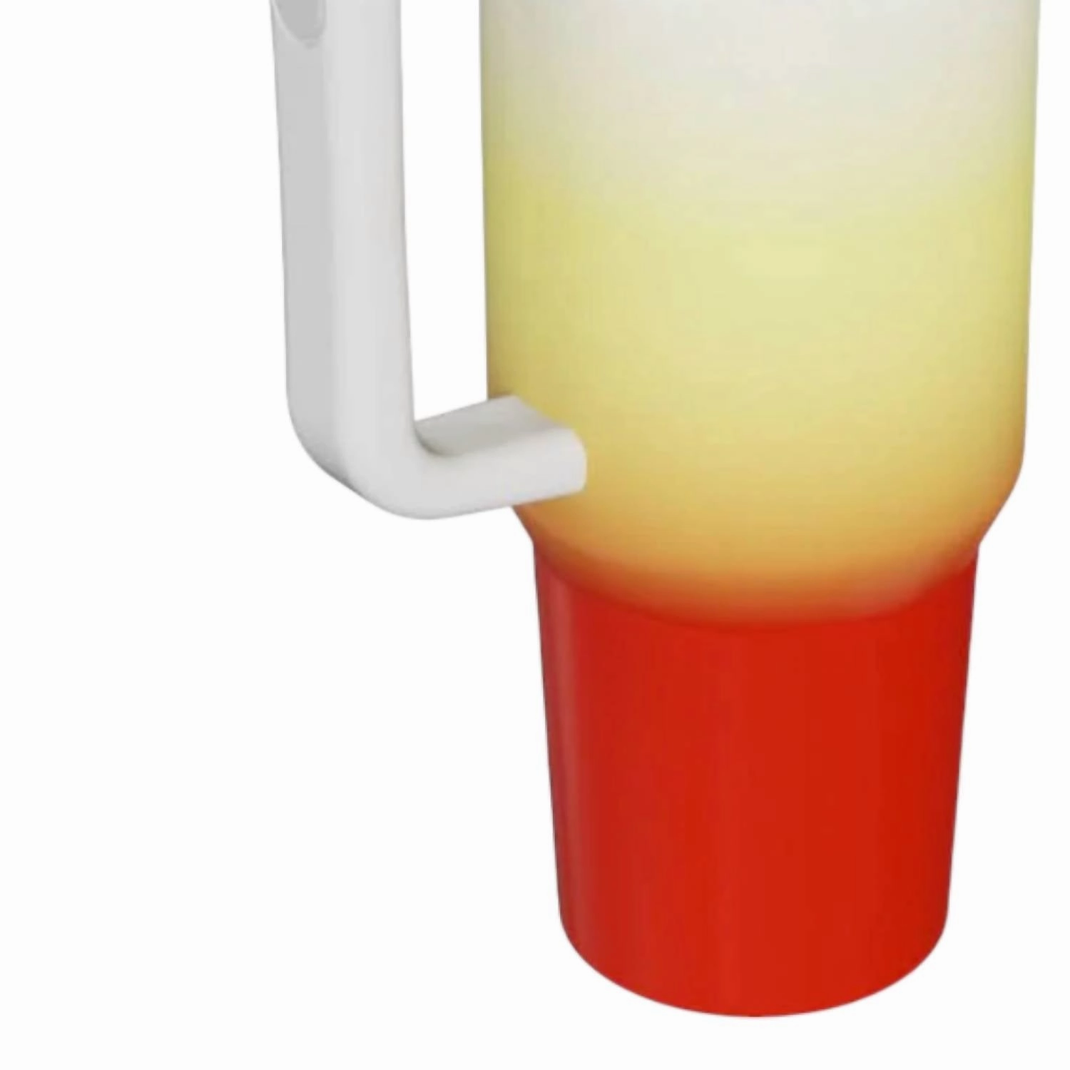Gradient Stainless Steel Tumbler In Deep Red