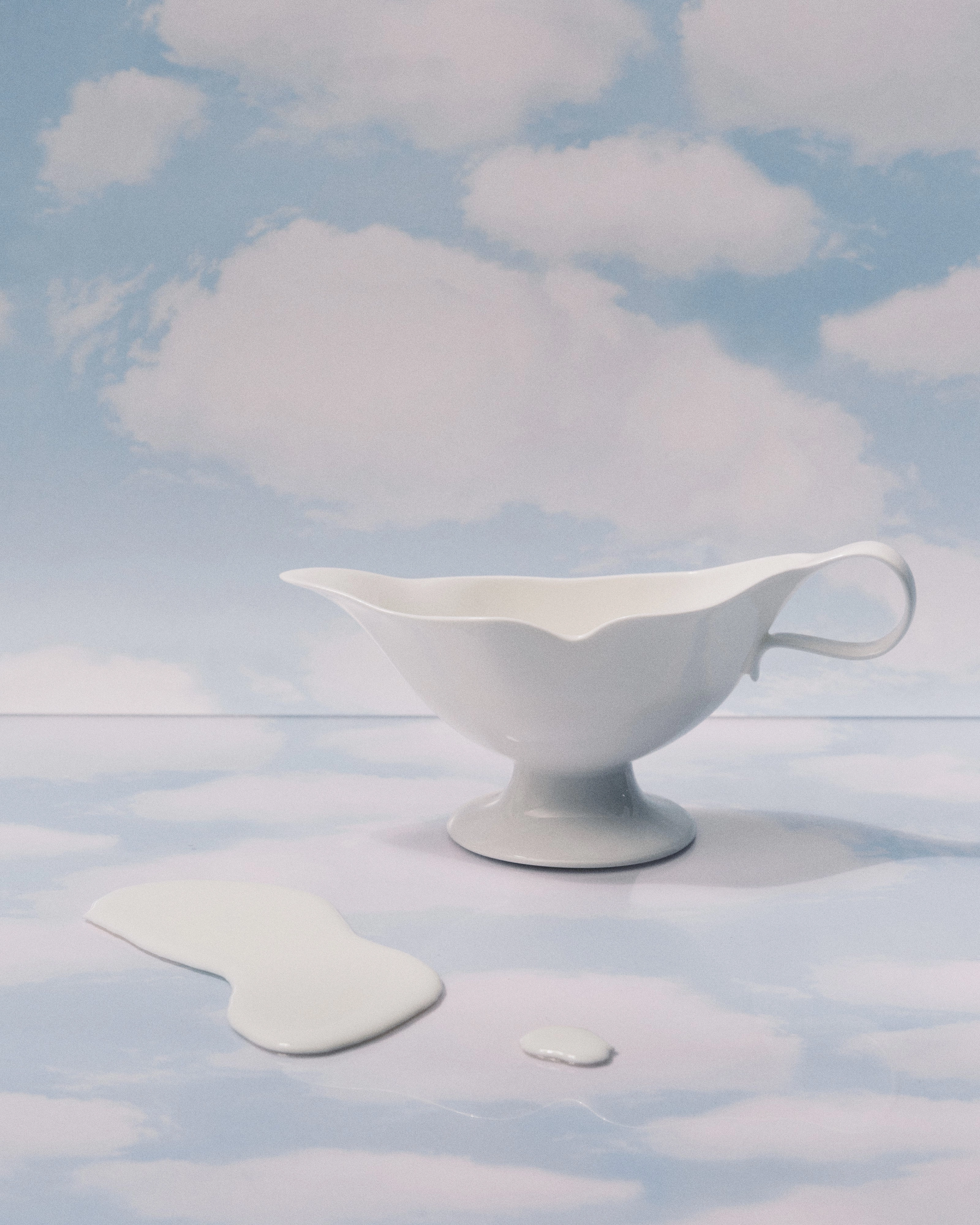 Gravy boat Lips white Les Objets Mouleversants