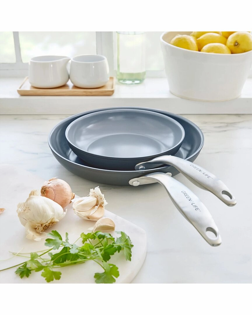 GreenLife 2pk Frypan Set Cookware holiday sale