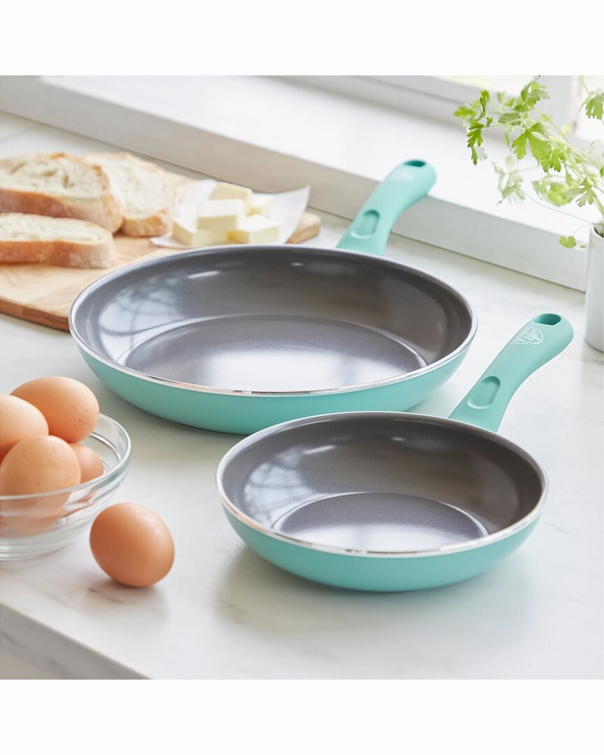 GreenLife Ceramic Non-Stick 2pk Frypan