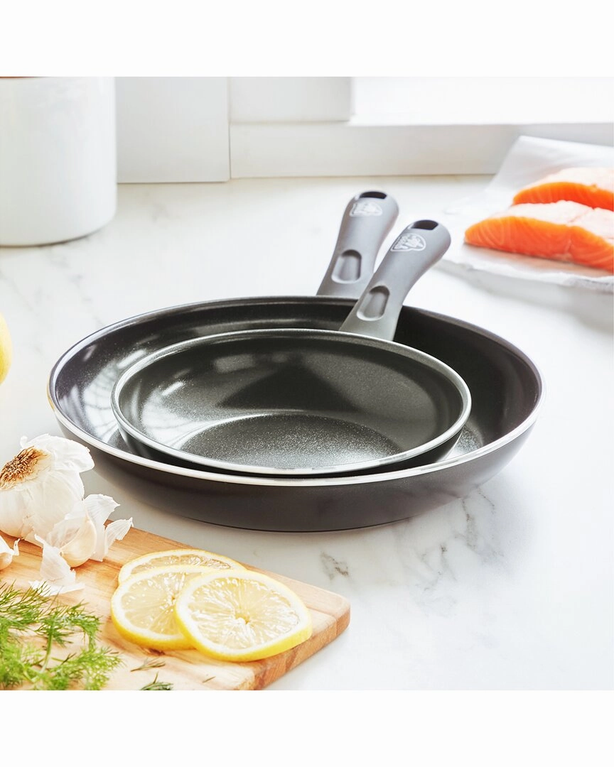 GreenLife Ceramic Non-Stick 2pk Frypan Set