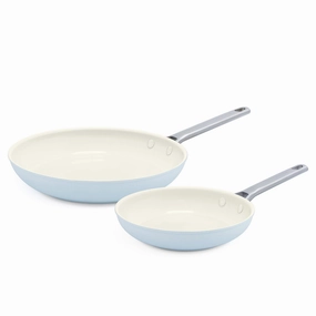 GreenPan 8" & 10" Nonstick Open Frypan Set, Minerals Coating Cookware online kitchen sale