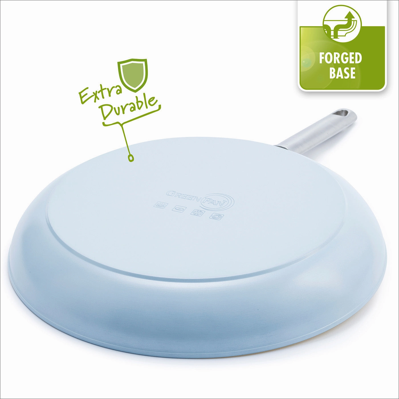 GreenPan 8" & 10" Nonstick Open Frypan Set, Minerals Coating