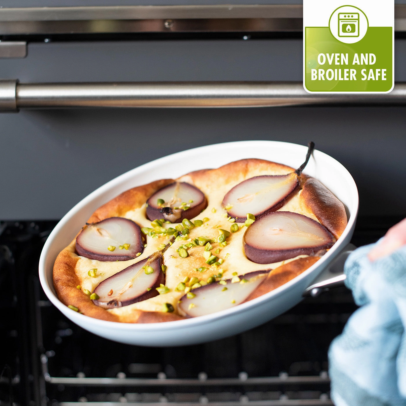 GreenPan 8" & 10" Nonstick Open Frypan Set, Minerals Coating