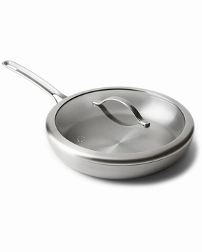 GreenPan Five Two For Food52 Essential 12in Stainless Skillet Cookware holiday sale