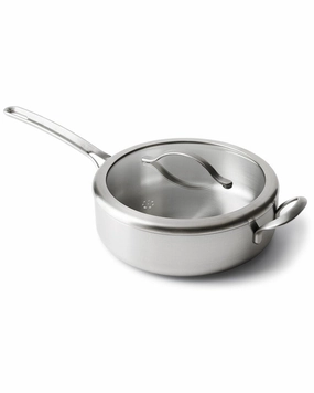 GreenPan Five Two For Food52 Essential 4qt Saute Pan With Lid Cookware holiday sale