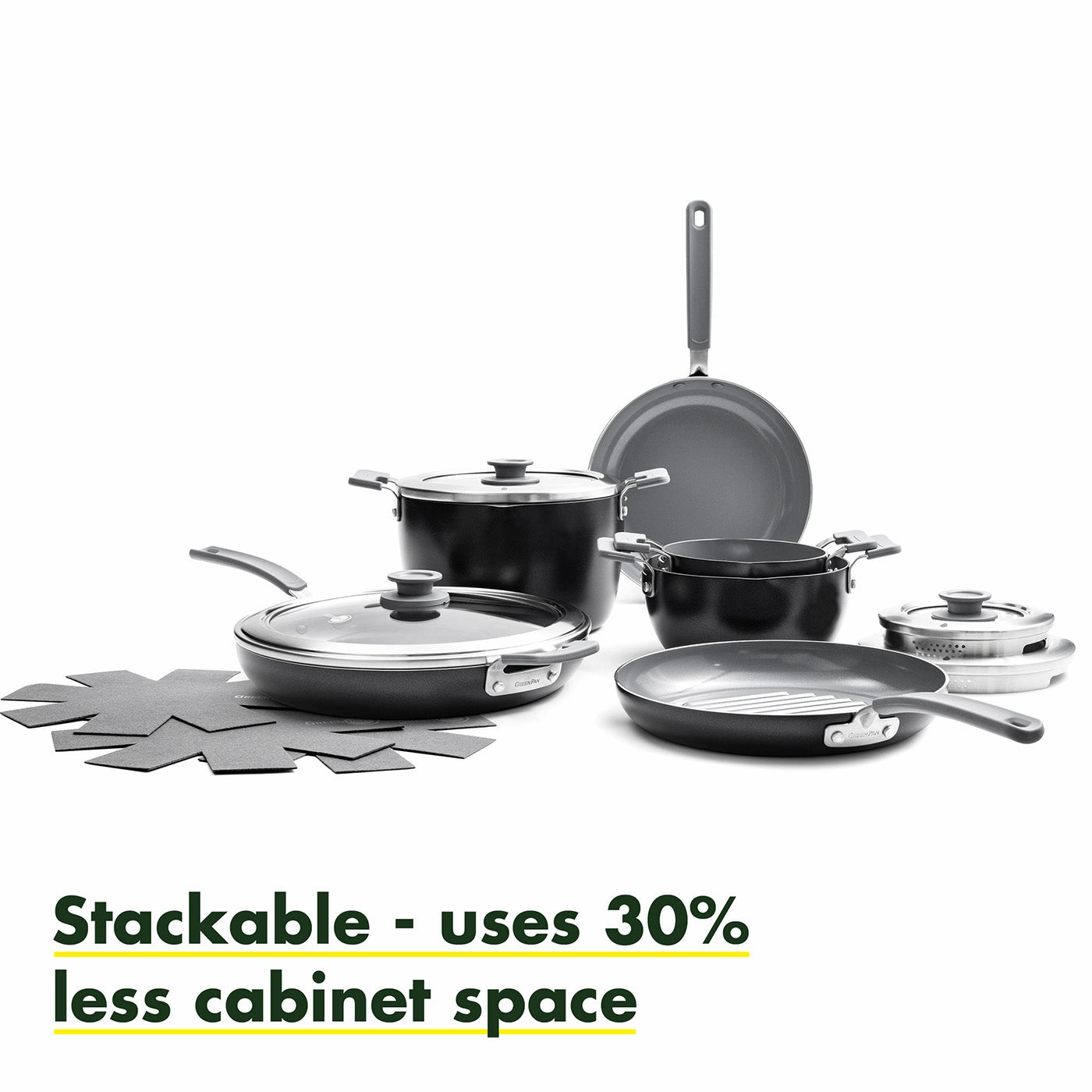Greenpan Levels Essential 13 Piece Nonstick Cookware Set