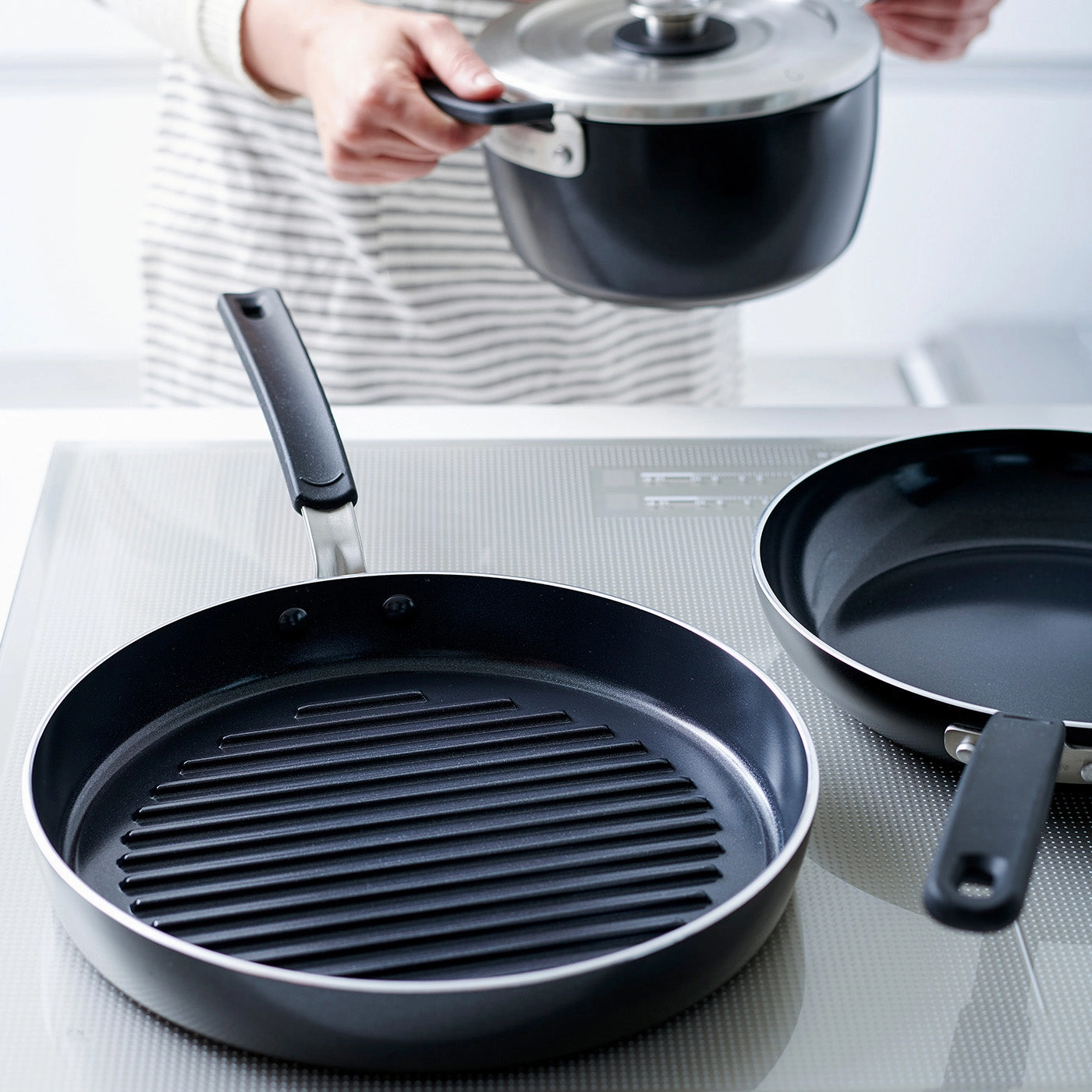 Greenpan Levels Essential 13 Piece Nonstick Cookware Set W/Magneto