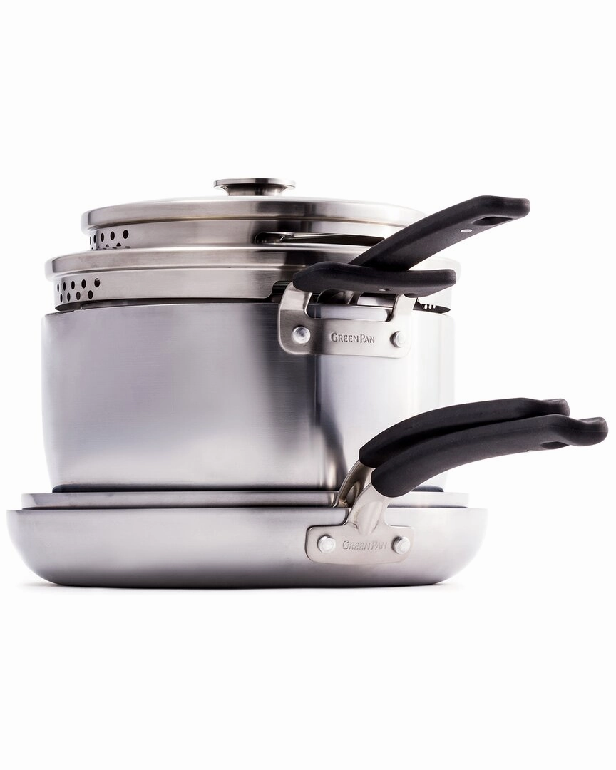 GreenPan Levels Stackable Healthy Ceramic Nonstick 6pc Cookware Set Cookware online kitchen sale