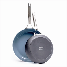 GreenPan Paris Pro 10" & 12" Nonstick Open Frypan Set Cookware holiday sale