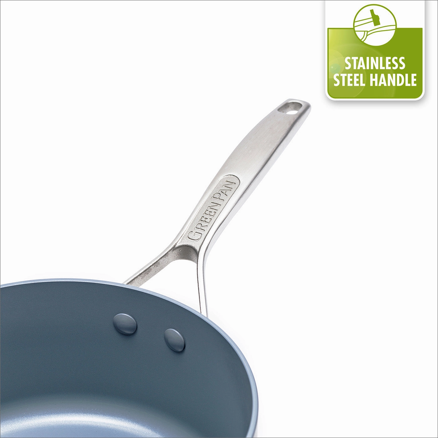 GreenPan Paris Pro 8" & 10" Nonstick Open Frypan Set