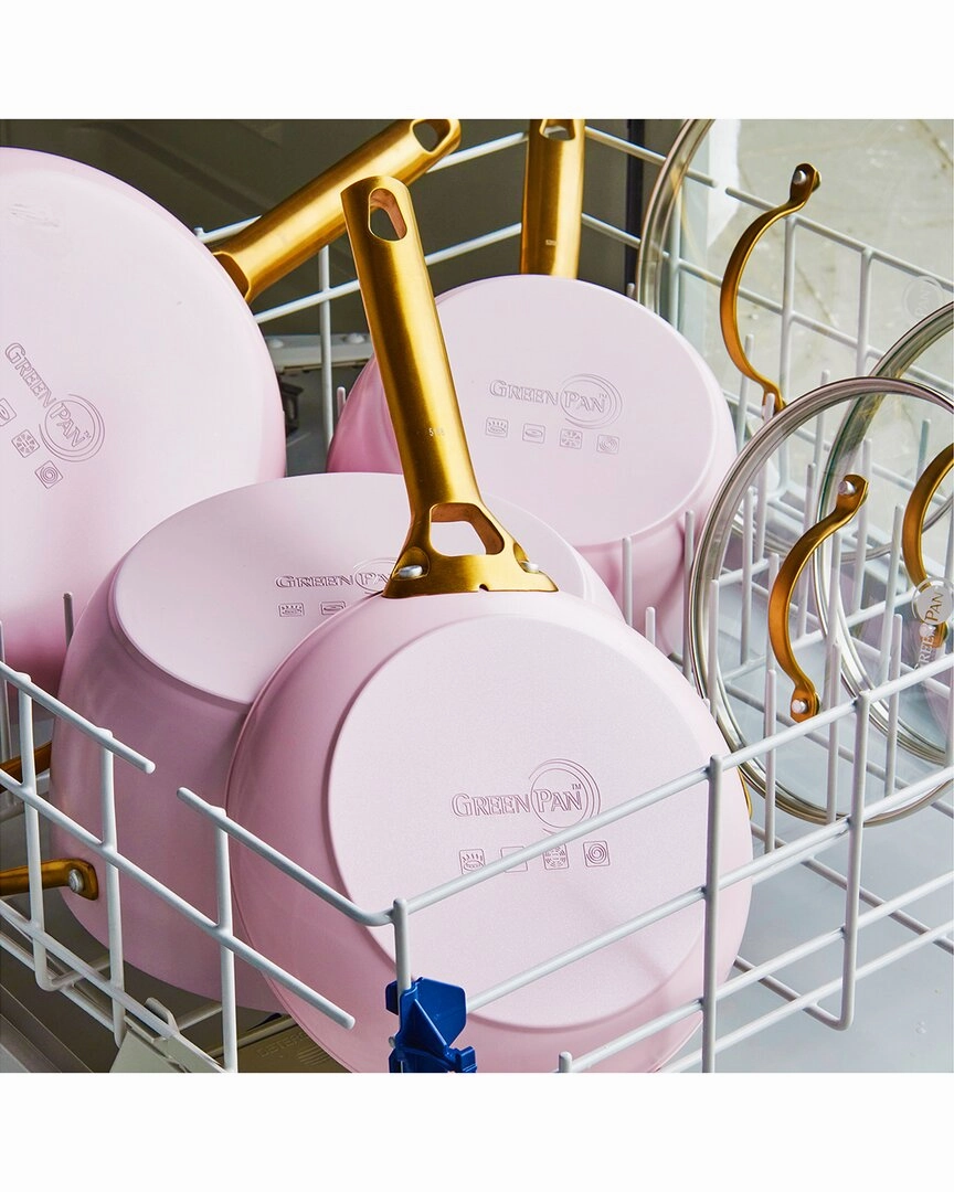 GreenPan Reserve Blush Non Stick Hard-Anodized Aluminum 2 Pieces Frying Pan Set