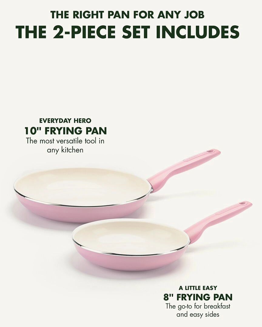 GreenPan Rio 8 & 10in Frypan Set