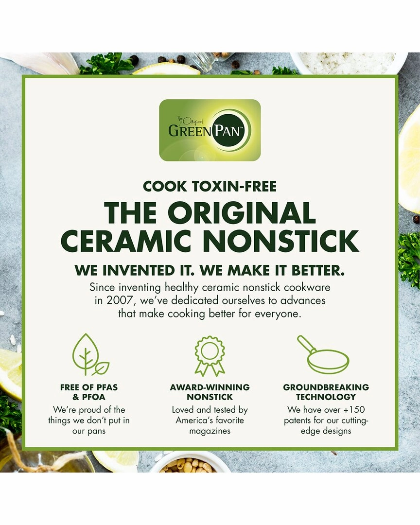 GreenPan Rio Ceramic Nonstick 12In Frying Pan