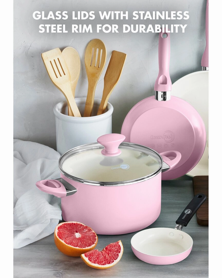 GreenPan Rio Healthy Ceramic Nonstick 16pc Cookware Set