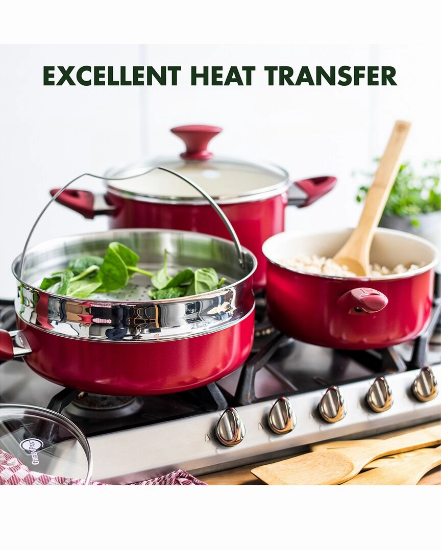 GreenPan Rio Nonstick 16Pc Cookware Set