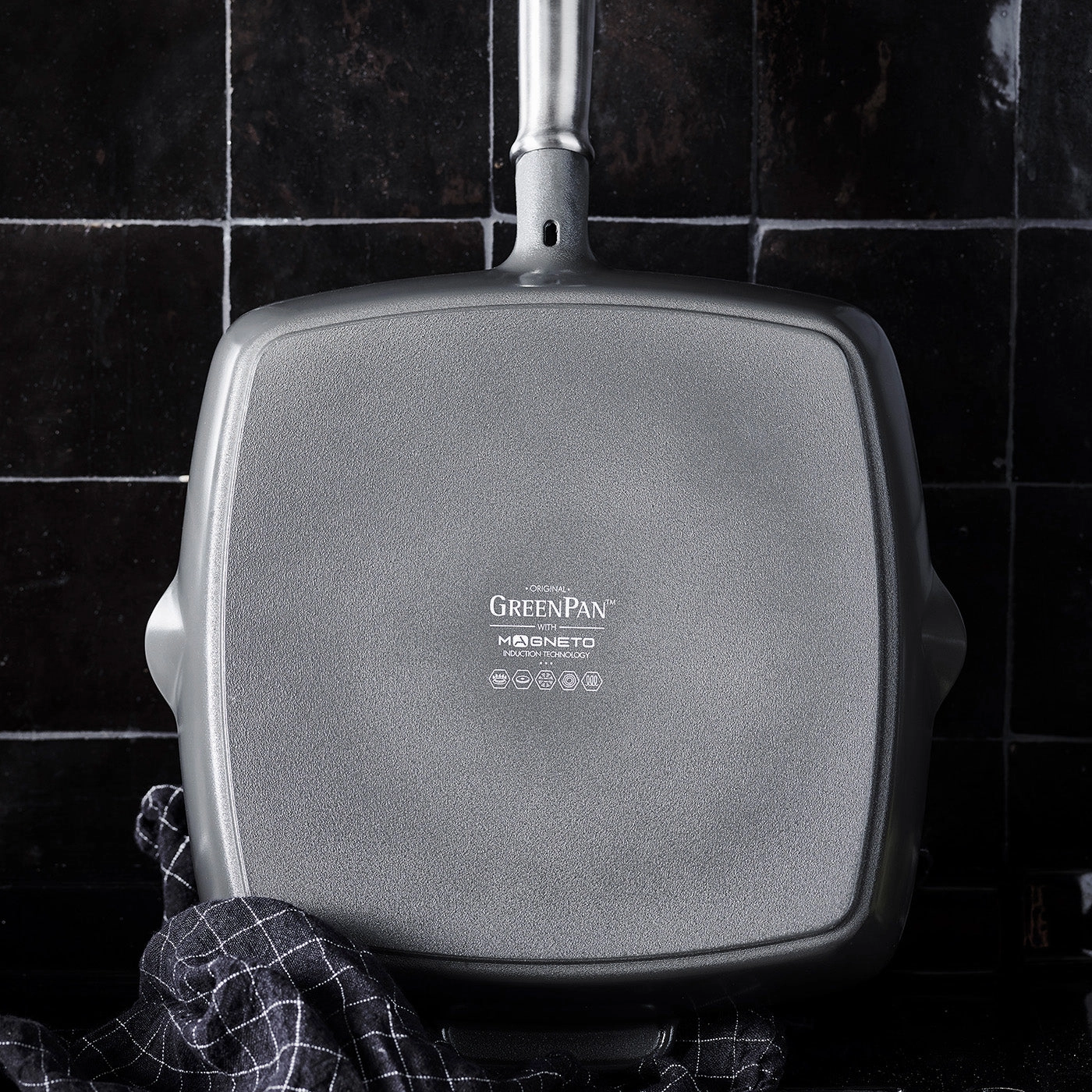 GreenPan Simmerlite 10" Nonstick Square Grill Pan