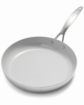 GreenPan Venice Pro Tri-Ply Stainless Steel Healthy Ceramic Nonstick 11in Frying Cookware holiday sale