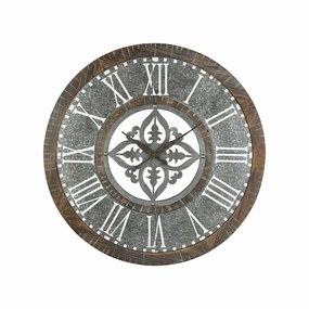 Greystone Clock Galvanized Wall Clocks Timeless Sale