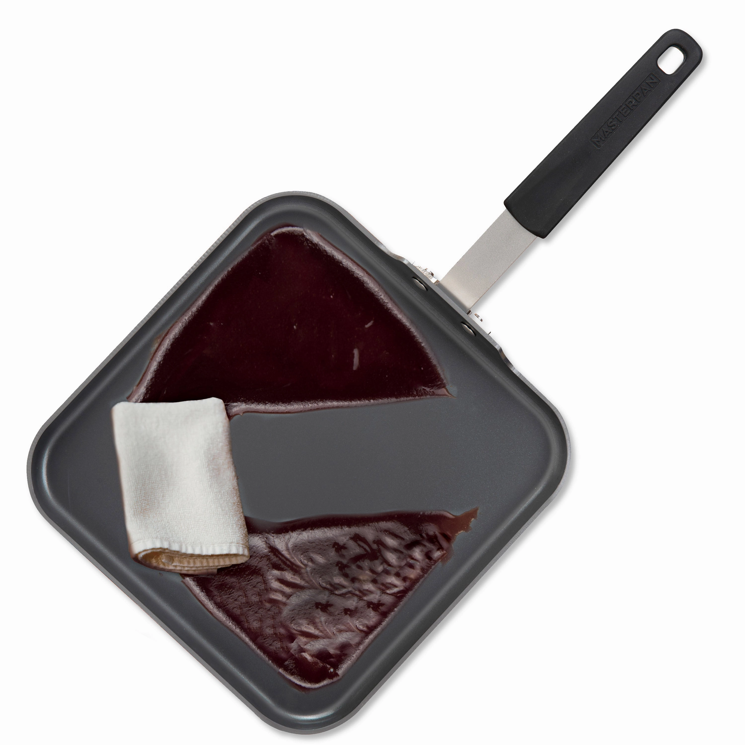 Griddle Pan / Pancake Pan, Healthy Ceramic Non-Stick Aluminium Cookware With Stainless Steel ChefS Handle, 11 (28Cm)
