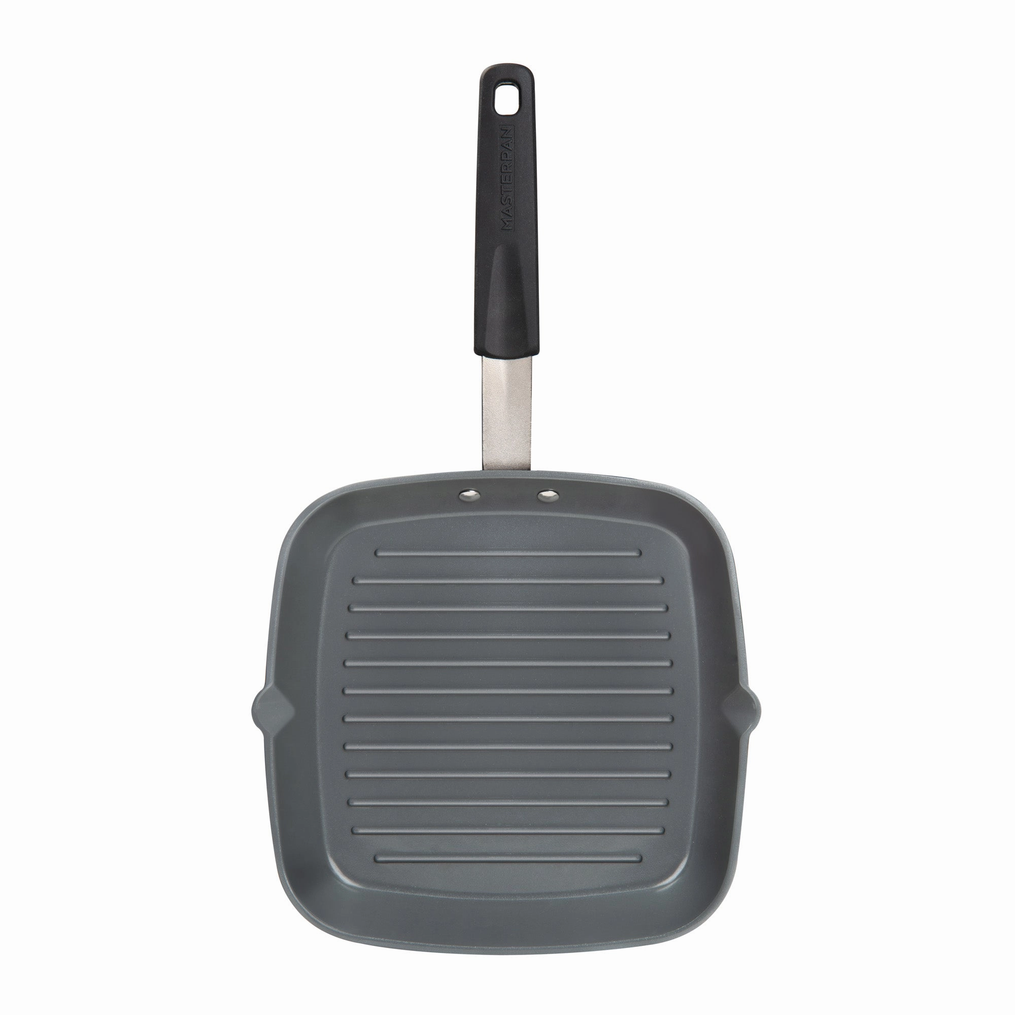 Grill Pan, Non-Stick Aluminium Cookware With Stainless Steel ChefS Handle, 10 (25Cm)