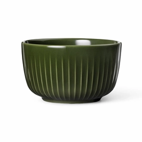 Hammershi Bowl D12cm, Dark Green Serving Bowls Entertaining Set
