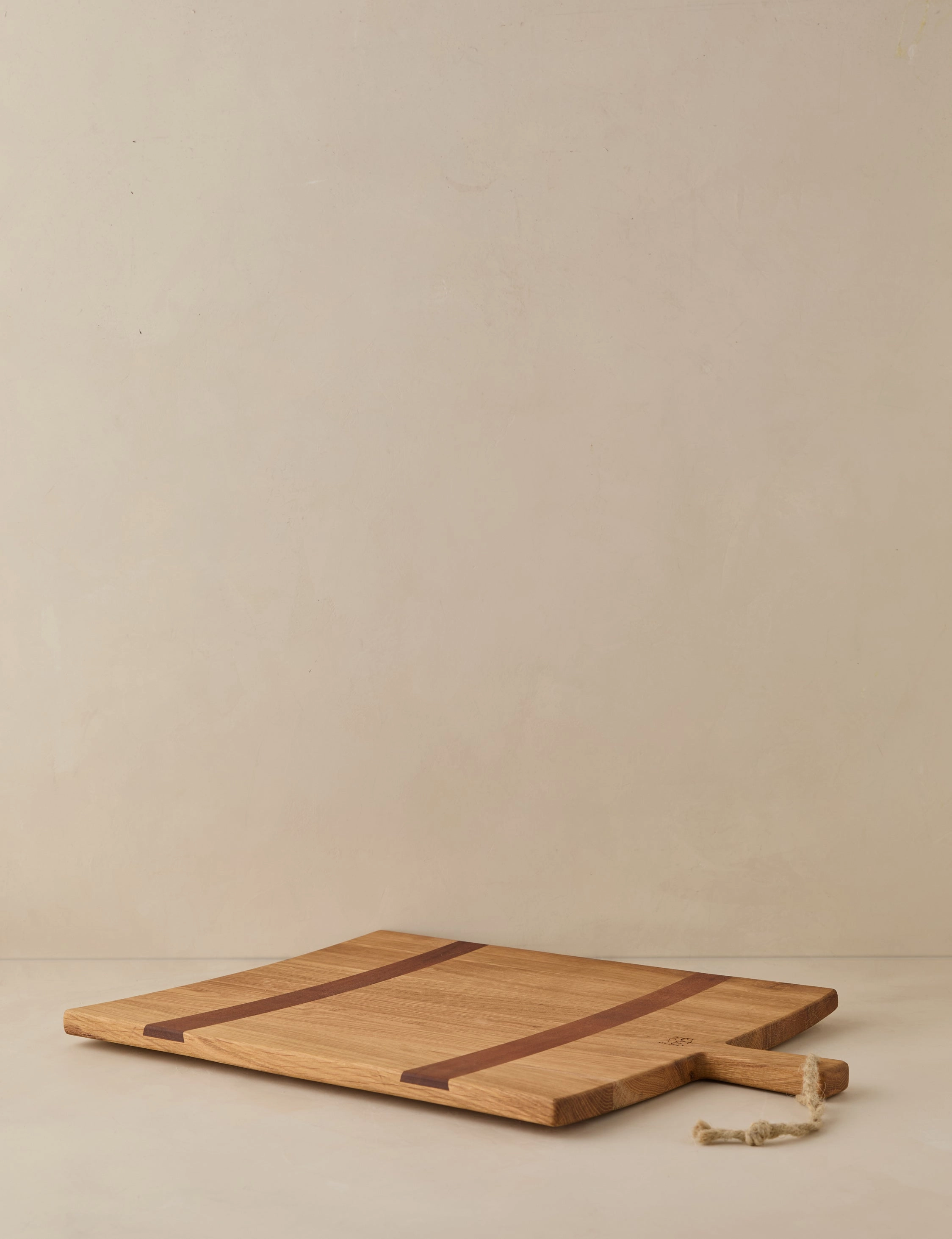 Handcrafted Rectangular Oak Serving Board by etHOME
