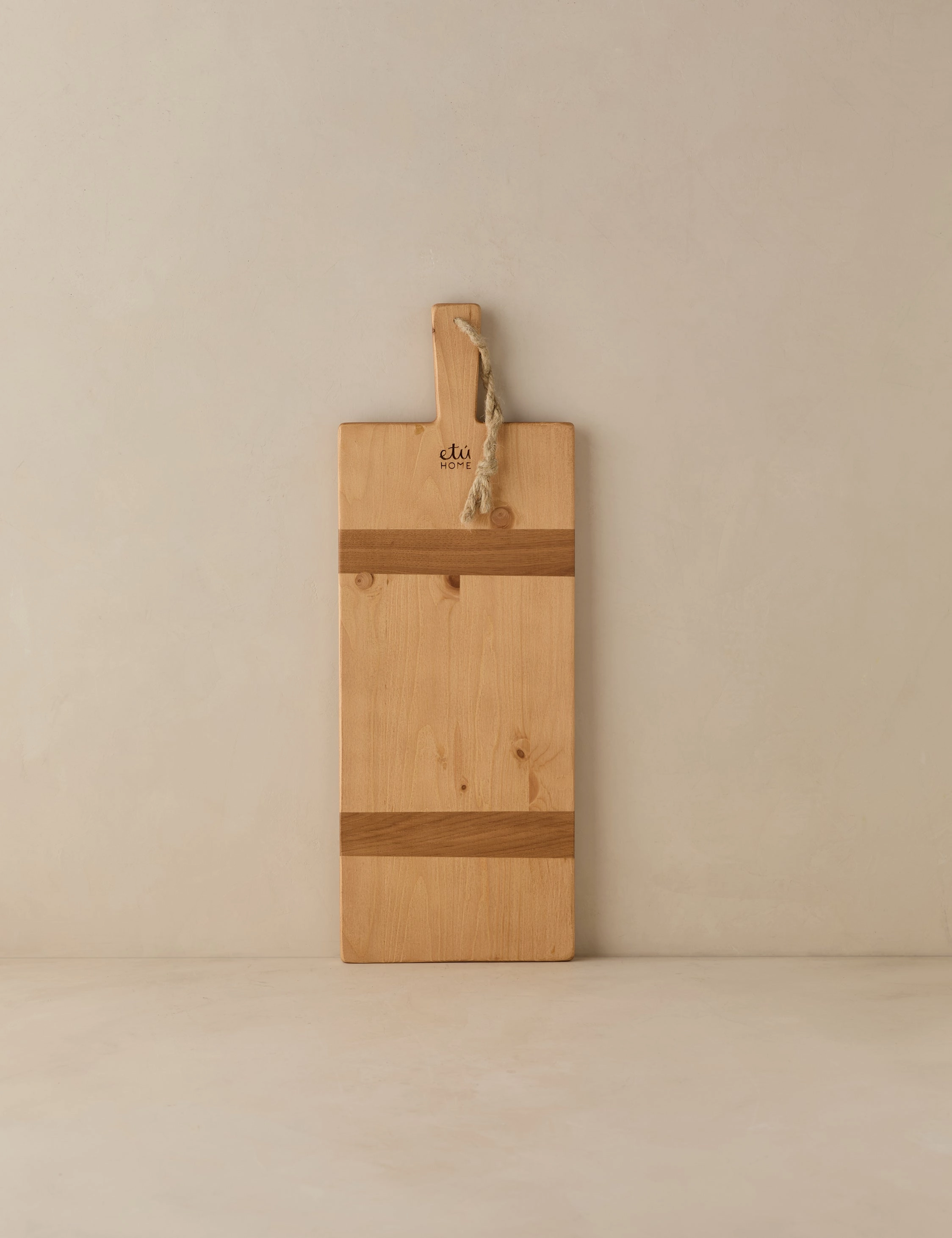 Handcrafted Rectangular Pine Charcuterie Board by etHOME