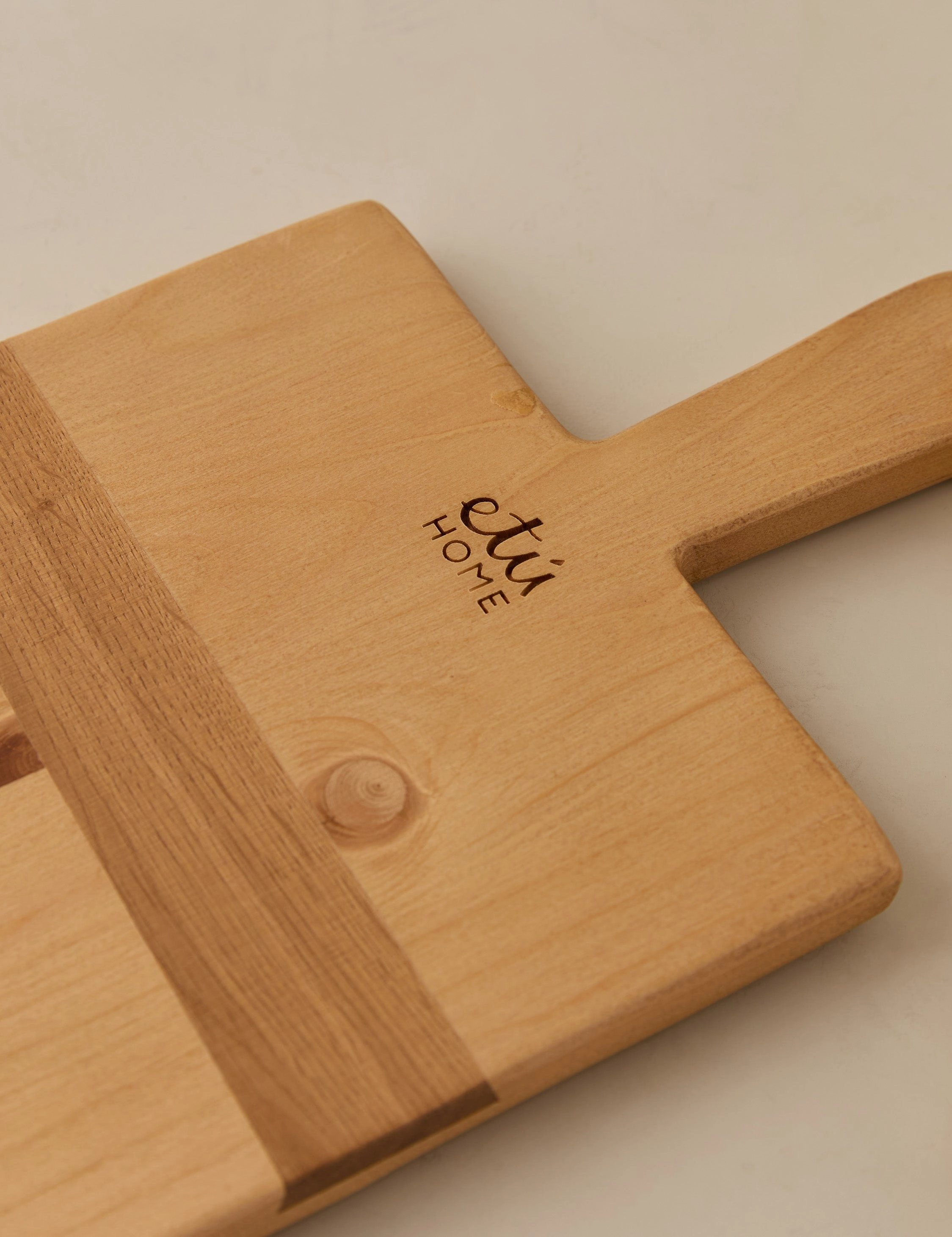 Handcrafted Rectangular Pine Charcuterie Board by etHOME