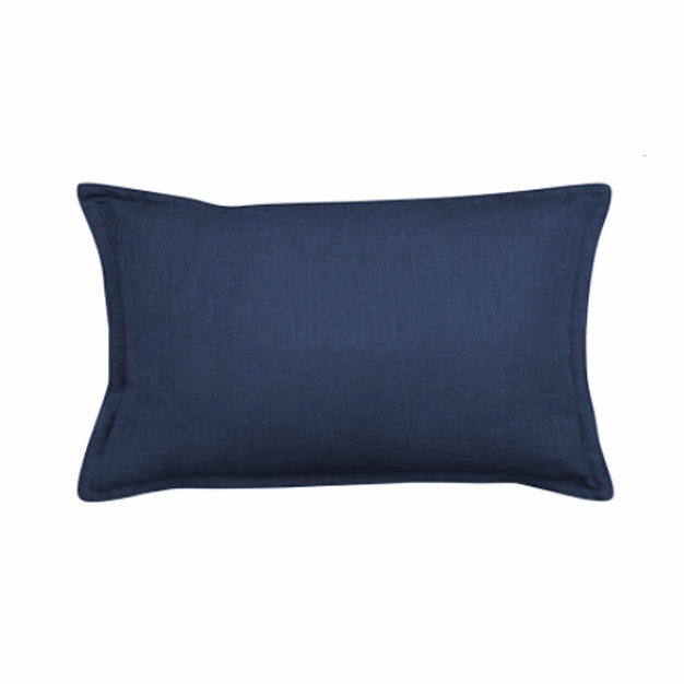 Harris Navy Cushion 30x50cm Cushions for home decor deals
