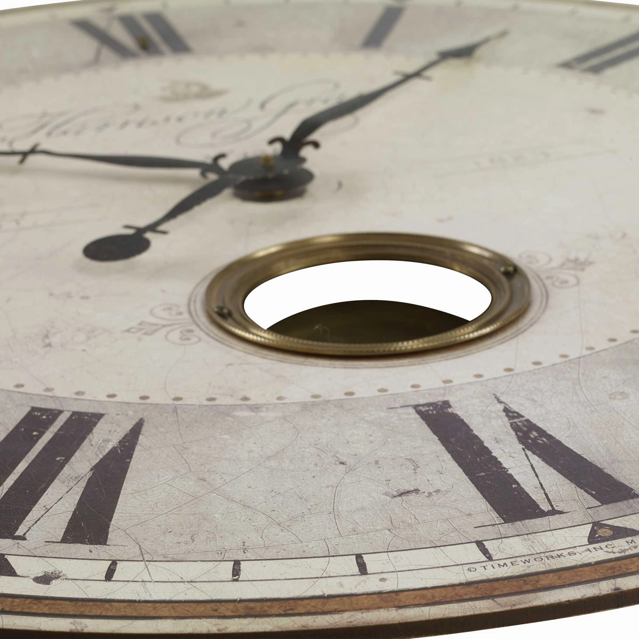 Harrison Gray 30" Wall Clock Brass Clocks decor discount