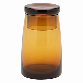Hawley Hand Blown Glass Carafe (Amber) Drinkware best price