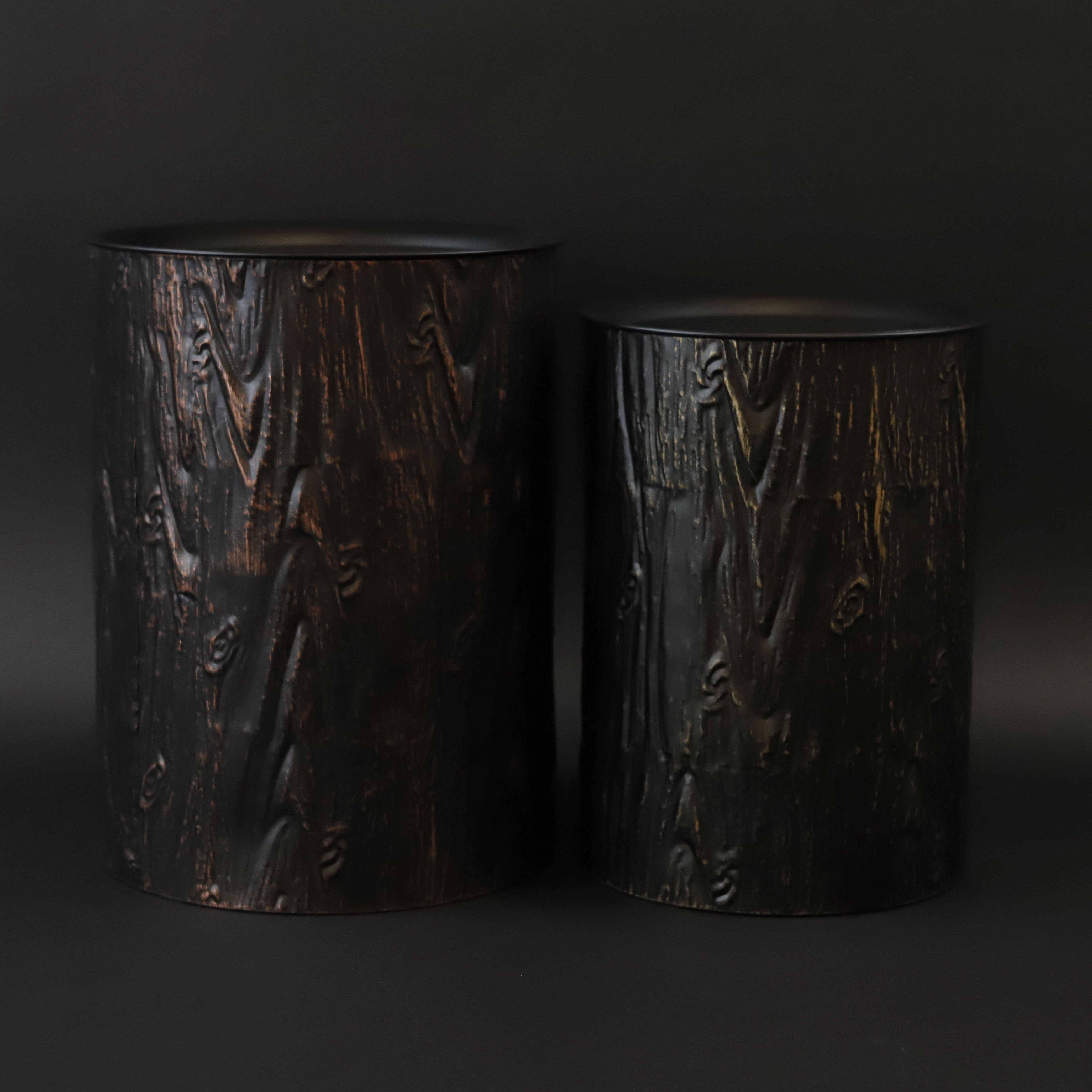 HCHD7303 - L Black Side Table Metal Home Decor collection
