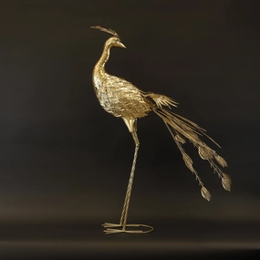 HCHD8470 - M Full Tail Peacock Metal Home Decor collection