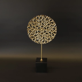 HCHD8759 - S Round Filigree Circle Metal Home Decor collection