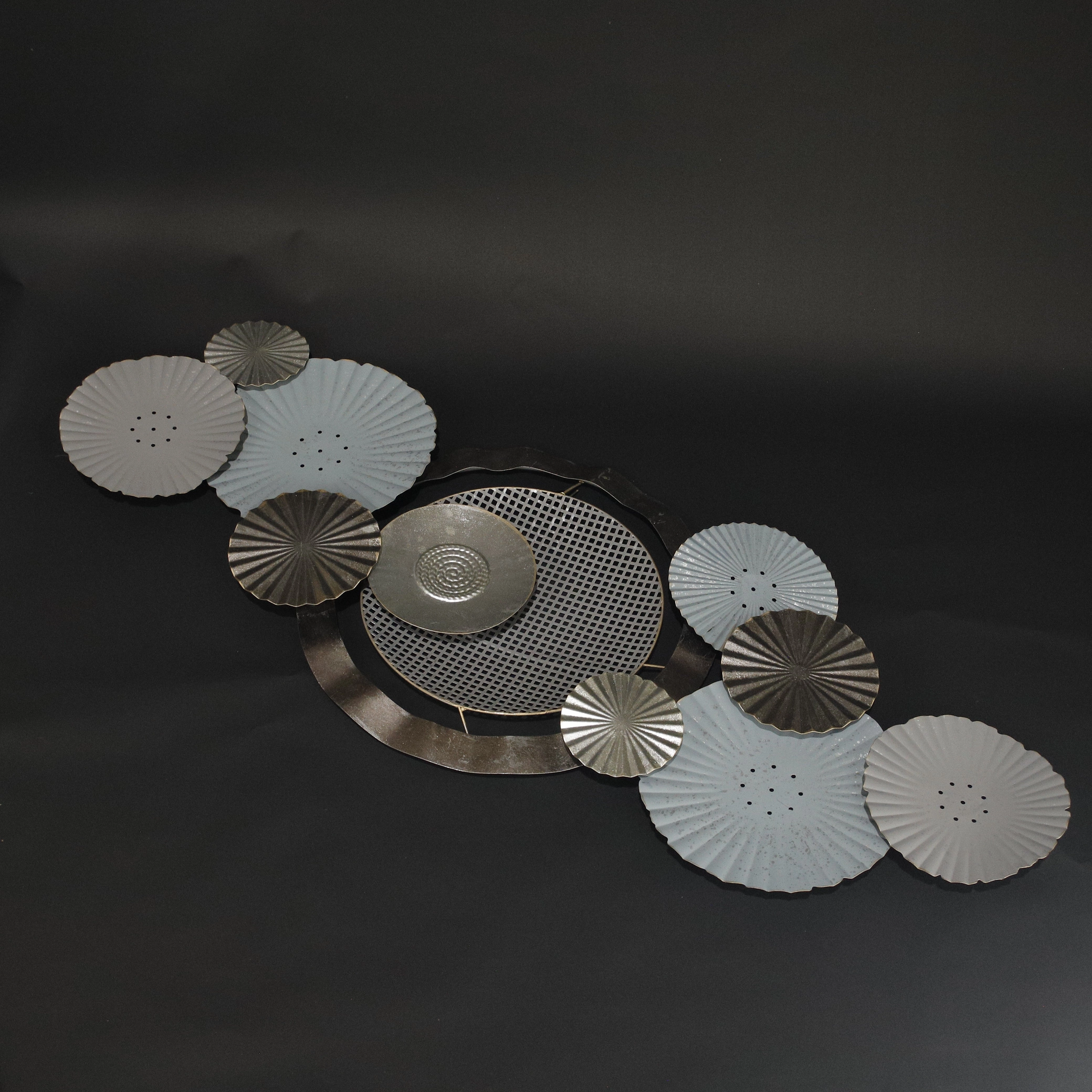 HCHD9241 - Sage Circles Wall Art Metal Home Decor collection