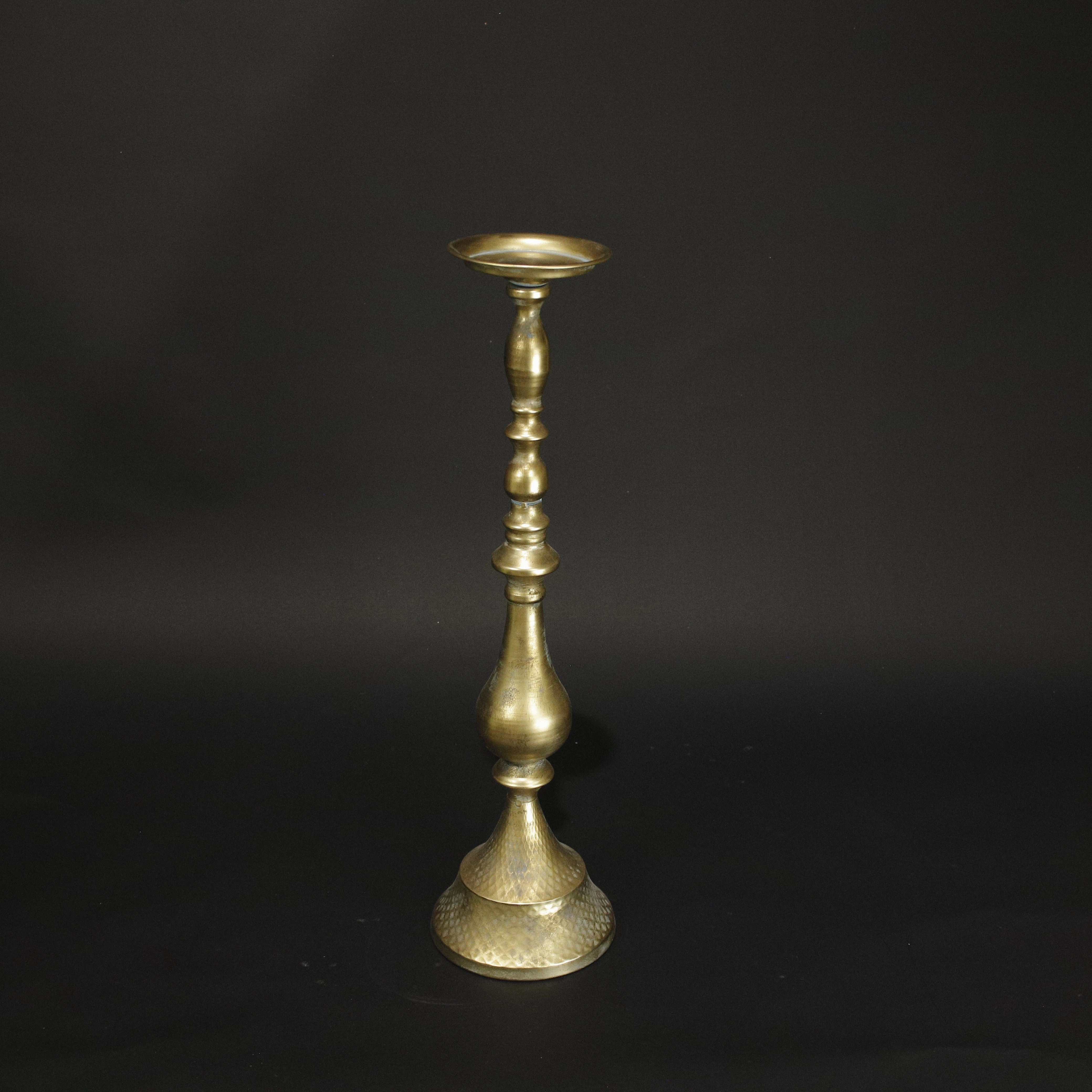 HCHD9750 - S Tall Trumpet Candle Holder Metal Home Decor collection