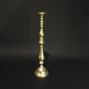 HCHD9751 - M Tall Trumpet Candle Holder Metal Home Decor collection