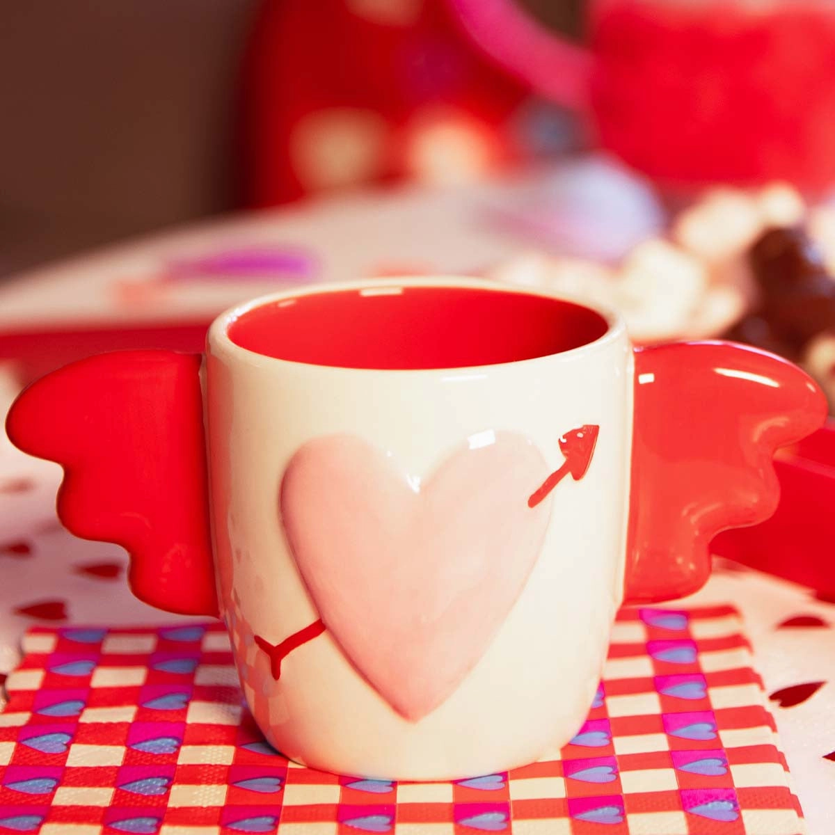 Heart mug. 340 ml