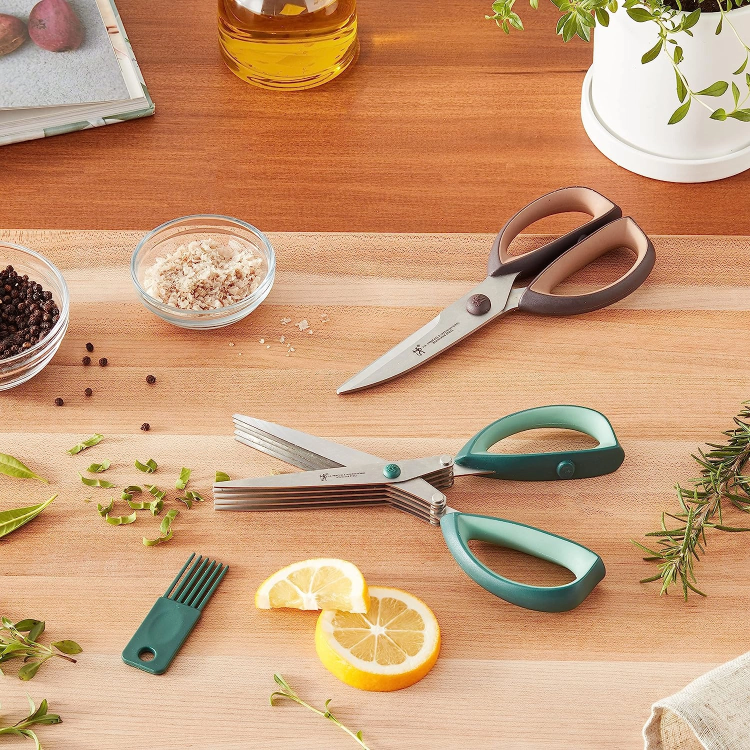Henckels 2-pc Kitchen and Herb Shears Set