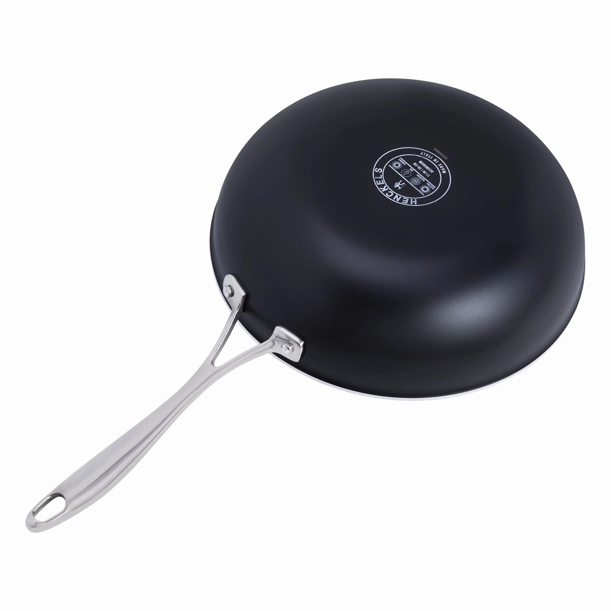 Henckels Capri Ceramic 11-inch Aluminum Ceramic Nonstick Perfect Pan with Lid