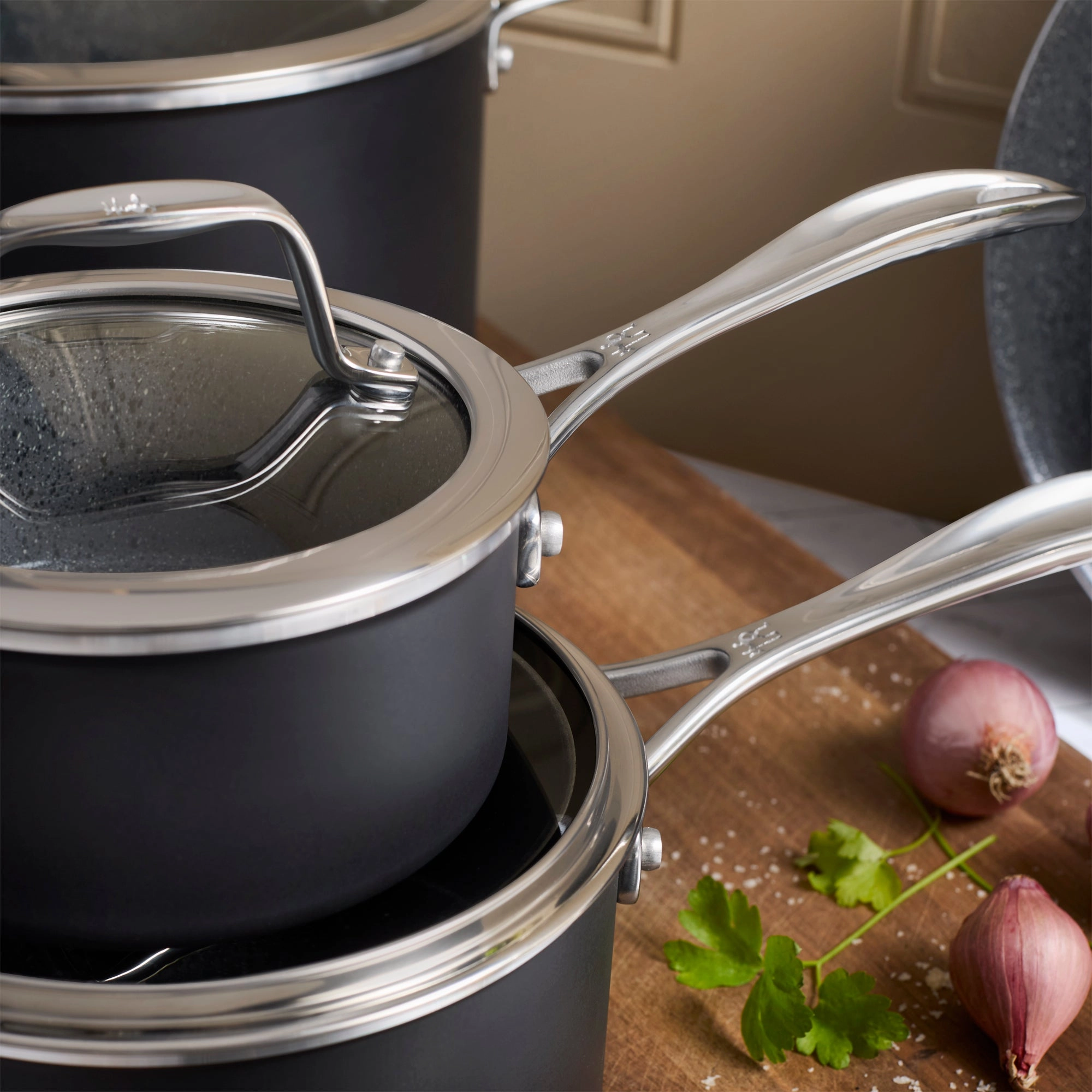 Henckels Capri Ceramic 11-pc Aluminum Ceramic Nonstick Cookware Set
