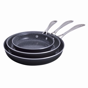 Henckels Capri Ceramic 3-pc Aluminum Ceramic Nonstick Fry Pan Set Cookware hot cookware outlet