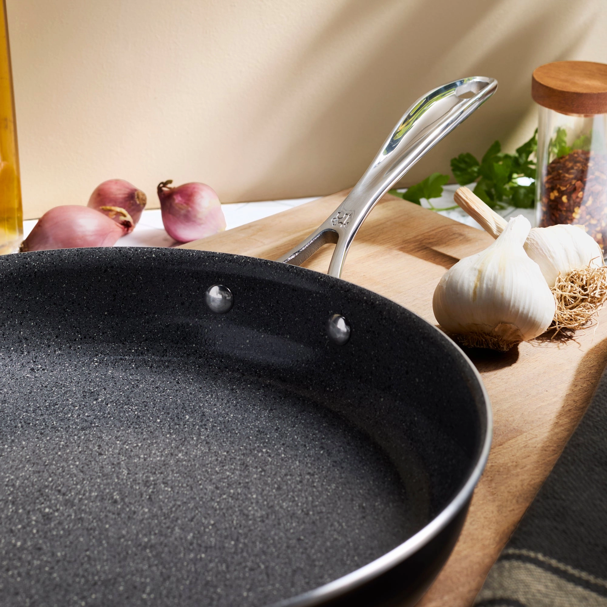Henckels Capri Ceramic 3-pc Aluminum Ceramic Nonstick Fry Pan Set