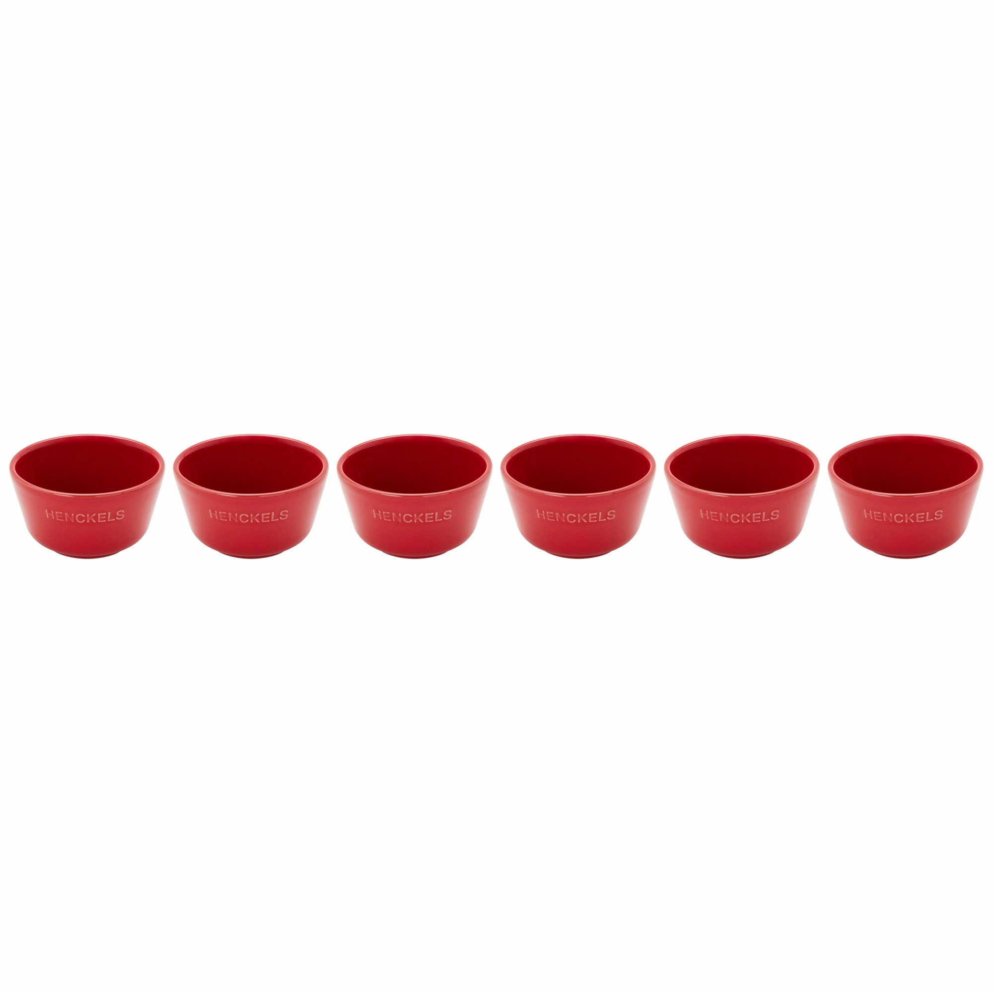 HENCKELS Ceramic 6-pc Round Ramekin Set