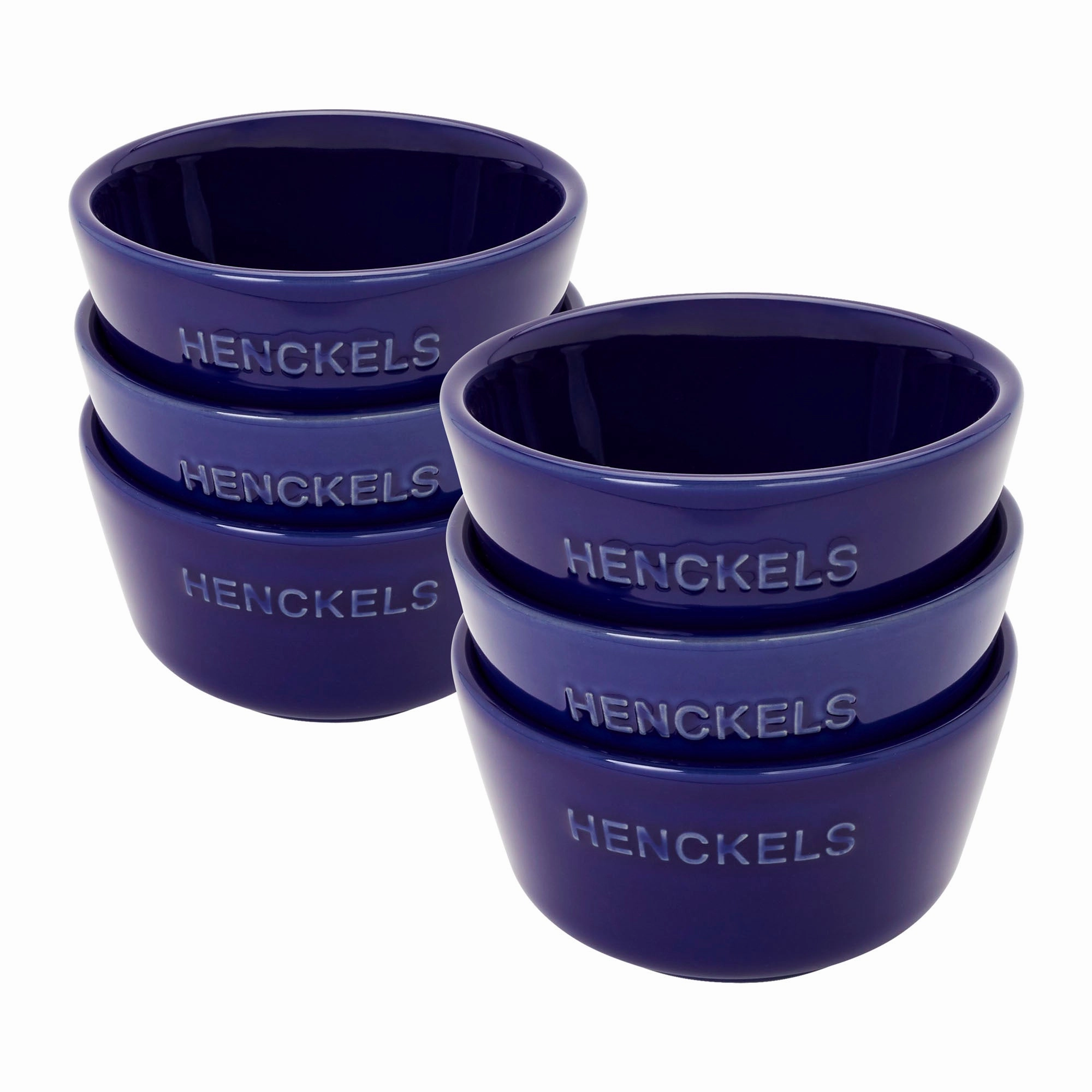 HENCKELS Ceramic 6-pc Round Ramekin Set
